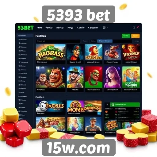 Interface do site 5393 bet é intuitiva e acessível